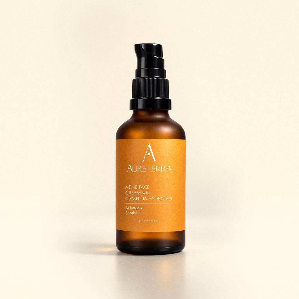 Aureterra acne cream reduces inflammation and redness