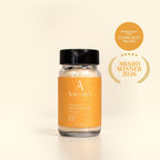 Aureterra anti aging facial polish award winning dermatologist tested clinically proven water activated cleanser exfoliant gentle for aging skin brightens skin reduces dark spots creates luminous more youthful complexion